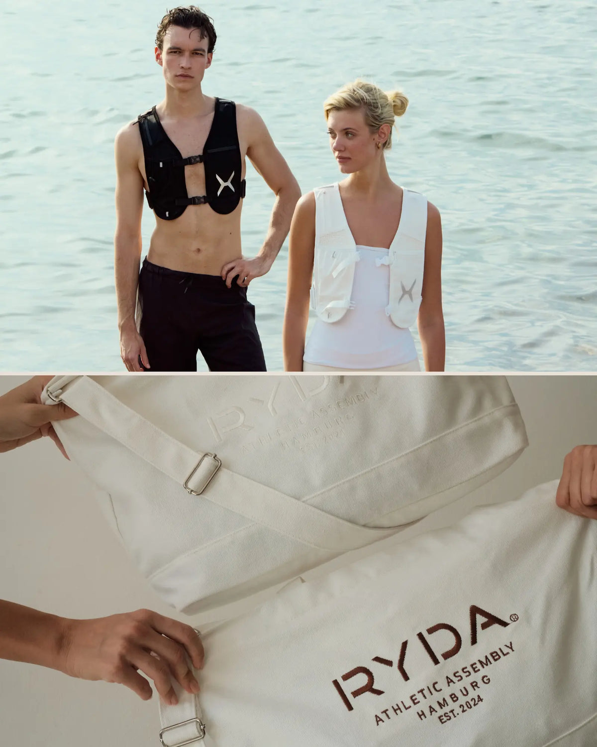 RYDA Run & Everyday Set – Running Vest und Canvas Bag